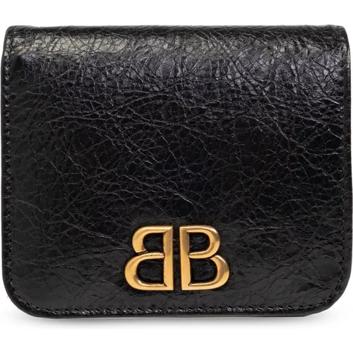Geldbörse mit Logo , Damen, Größe: ONE Size - Balenciaga - Modalova