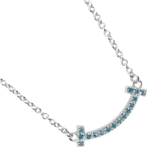 Pre-owned Jewellery, female, , Size: ONE SIZE Pre-owned Silver necklaces - Tiffany & Co. Pre-owned - Modalova