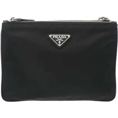 Pre-owned Cross Body Bags, female, , Size: ONE SIZE Pre-owned Nylon shoulder-bags - Prada Vintage - Modalova