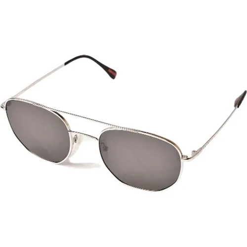 Pre-owned Accessories, male, , Size: ONE SIZE Pre-owned Metal sunglasses - Prada Vintage - Modalova