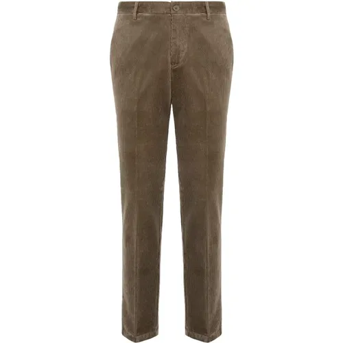 Cordhose mit Stretch,Cord Stretch Hose - Boggi Milano - Modalova