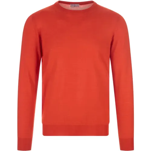 Silk Cashmere Sweater , male, Sizes: 3XL, XL, 5XL, M, L, 4XL - Fedeli - Modalova