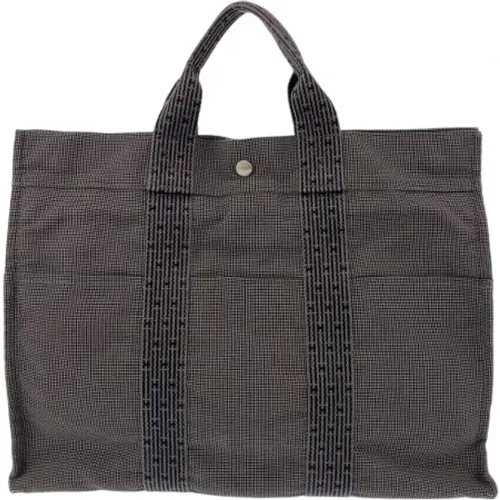 Pre-owned Tote Bags, female, , Size: ONE SIZE Pre-owned Canvas totes - Hermès Vintage - Modalova