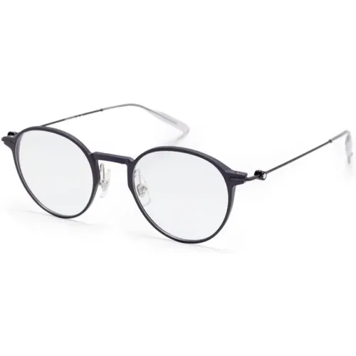 Glasses, male, , Size: 49 MM Mb0357O 004 Optical Frame - Montblanc - Modalova