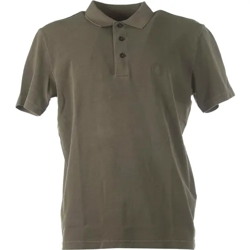 T-Shirt Selected Slhconnor Wash Ss Polo W , Herren, Größe: M - Selected Homme - Modalova