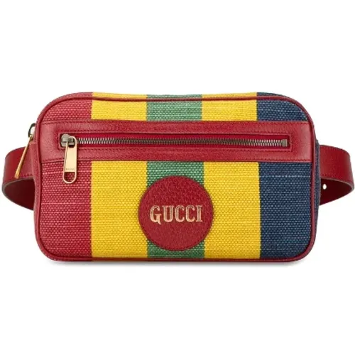 Pre-owned Belt Bags, female, , Size: ONE SIZE Pre-owned Canvas gucci-bags - Gucci Vintage - Modalova