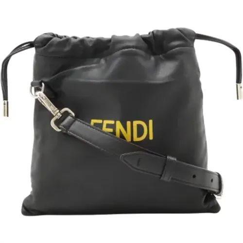 Pre-owned Leather crossbody-bags , female, Sizes: ONE SIZE - Fendi Vintage - Modalova