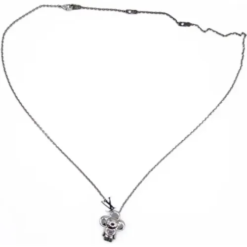 Pre-owned Jewellery, female, , Size: ONE SIZE Pre-owned Metal necklaces - Louis Vuitton Vintage - Modalova