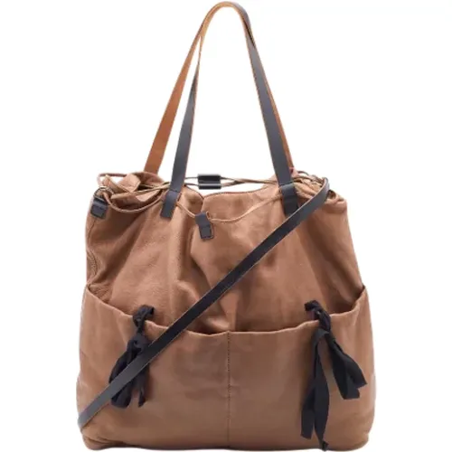 Pre-owned Tote Bags, female, , Size: ONE SIZE Pre-owned Leather totes - Marni Pre-owned - Modalova