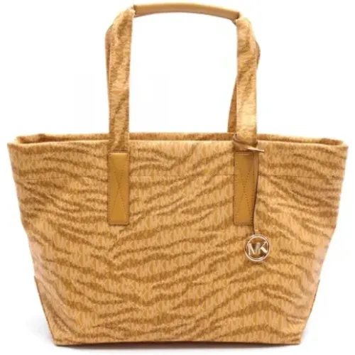 Pre-owned Tote Bags, female, , Size: ONE SIZE Pre-owned Coated canvas shoulder-bags - Michael Kors Pre-owned - Modalova