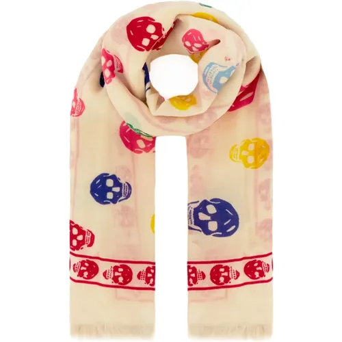 Scarves Shawls Collection , female, Sizes: ONE SIZE - alexander mcqueen - Modalova