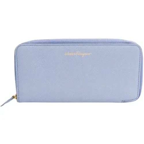 Pre-owned Wallets, female, , Size: ONE SIZE Pre-owned Leather wallets - Salvatore Ferragamo Pre-owned - Modalova