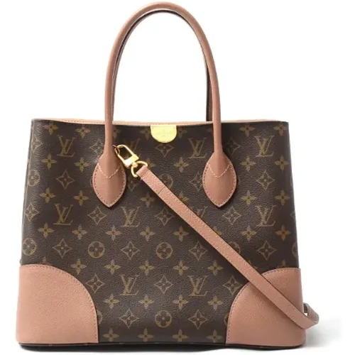 Pre-owned Tote Bags, female, , Size: ONE SIZE Pre-owned Canvas handbags - Louis Vuitton Vintage - Modalova