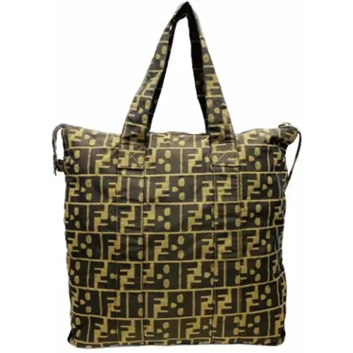 Pre-owned Tote Bags, female, , Size: ONE SIZE Pre-owned Fabric fendi-bags - Fendi Vintage - Modalova