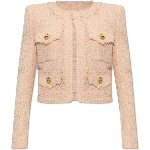 Tweed-Blazer Balmain - Balmain - Modalova