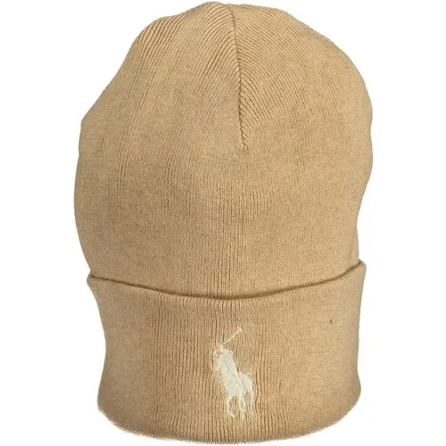 Cotton Cap with Embroidery , unisex, Sizes: ONE SIZE - Ralph Lauren - Modalova