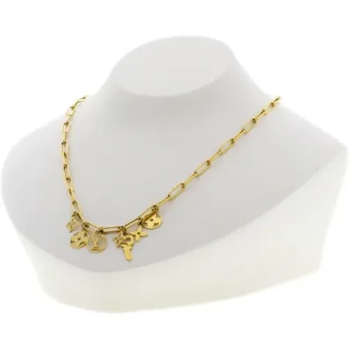 Pre-owned Jewellery, female, , Size: ONE SIZE Pre-owned Metal necklaces - Louis Vuitton Vintage - Modalova