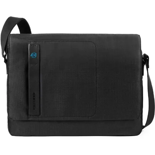 Laptop Bags & Cases, male, , Size: ONE SIZE Messenger and iPad Bags in - Piquadro - Modalova