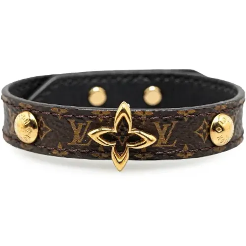 Pre-owned Jewellery, female, , Size: ONE SIZE Pre-owned Canvas bracelets - Louis Vuitton Vintage - Modalova