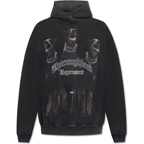 Hoodies, male, , Size: M Hoodie Thoroughbred - Represent - Modalova