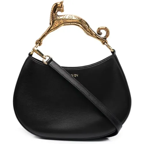 Hobo Cat Bag , female, Sizes: ONE SIZE - Lanvin - Modalova