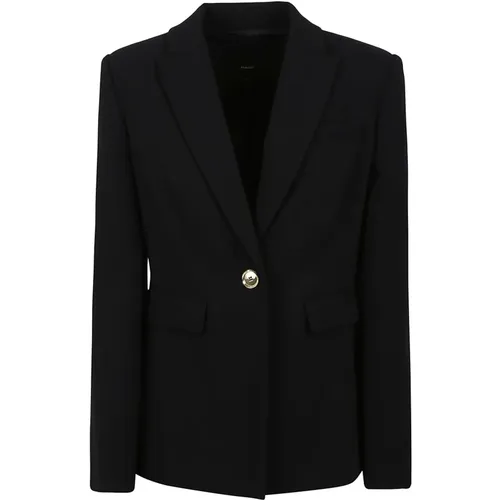Schwarze Jacken für Frauen Ss24 , Damen, Größe: S - pinko - Modalova