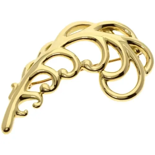 Pre-owned Jewellery, female, , Size: ONE SIZE Pre-owned Gold brooches - Tiffany & Co. Pre-owned - Modalova