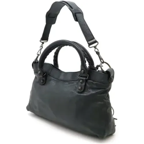 Pre-owned Leather shoulder-bags , female, Sizes: ONE SIZE - Balenciaga Vintage - Modalova