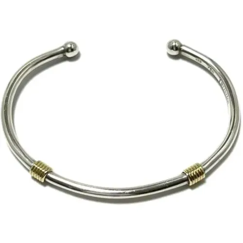 Pre-owned Jewellery, female, , Size: ONE SIZE Pre-owned Silver bracelets - Tiffany & Co. Pre-owned - Modalova