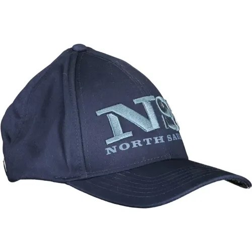 Embroidered Cotton Nautical Cap , male, Sizes: ONE SIZE - North Sails - Modalova