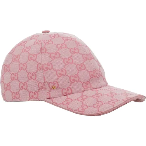 Caps, female, , Size: M Stylish Fabric Supreme GG Visor Hat - Gucci - Modalova