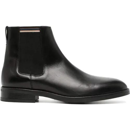 Chelsea Boots, male, , Size: 7 US Leather Slip-On Boots - Paul Smith - Modalova