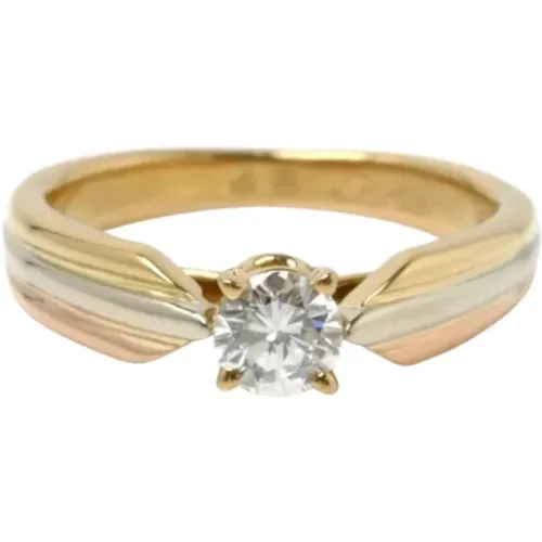 Pre-owned Gold rings , female, Sizes: ONE SIZE - Cartier Vintage - Modalova