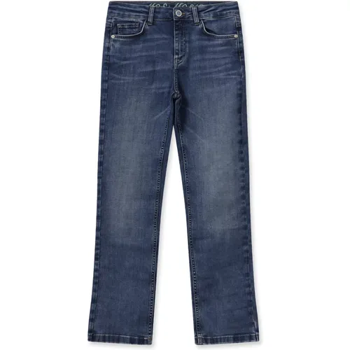 Ausgestellte Blaue Jeans mit Klassischen Taschen - MOS MOSH - Modalova