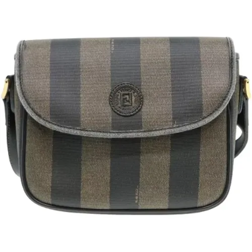 Pre-owned Cross Body Bags, female, , Size: ONE SIZE Pre-owned Canvas fendi-bags - Fendi Vintage - Modalova