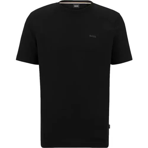 T-Shirts, male, , Size: S Effortless Elegance Short Sleeve T-Shirt - Boss - Modalova