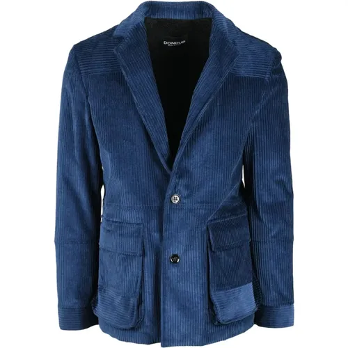 Blazers, male, , Size: L Jacket - Dondup - Modalova