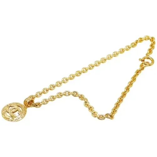 Pre-owned Jewellery, female, , Size: ONE SIZE Pre-owned Gold chanel-jewelry - Chanel Vintage - Modalova