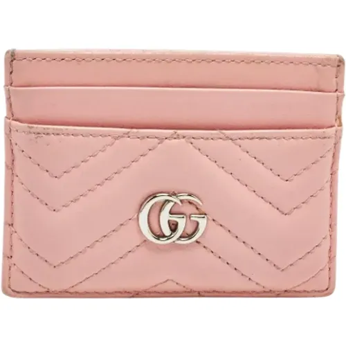 Pre-owned Wallets, female, , Size: ONE SIZE Pre-owned Leather wallets - Gucci Vintage - Modalova