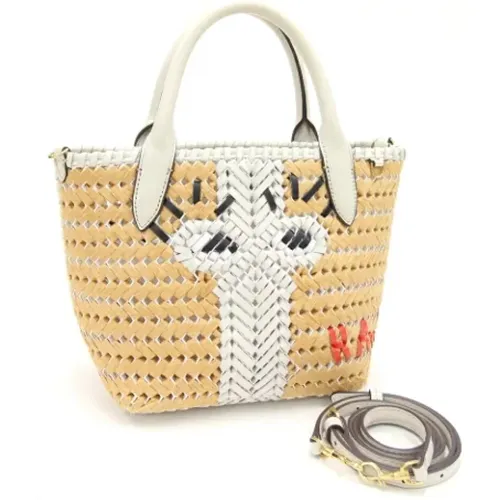 Pre-owned Tote Bags, female, , Size: ONE SIZE Pre-owned Canvas totes - Anya Hindmarch Pre-owned - Modalova