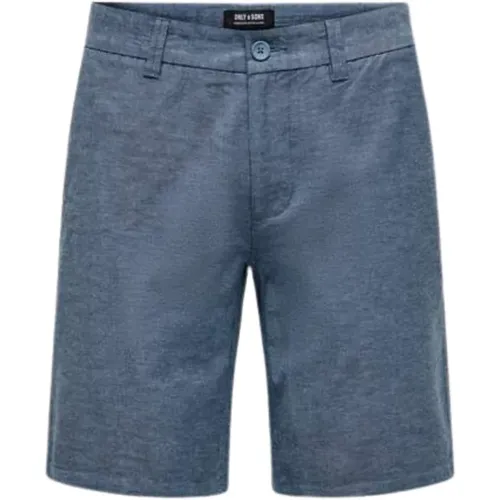 Stylish Bermuda Shorts for Men , male, Sizes: S, XS, M, L, XL - Only & Sons - Modalova