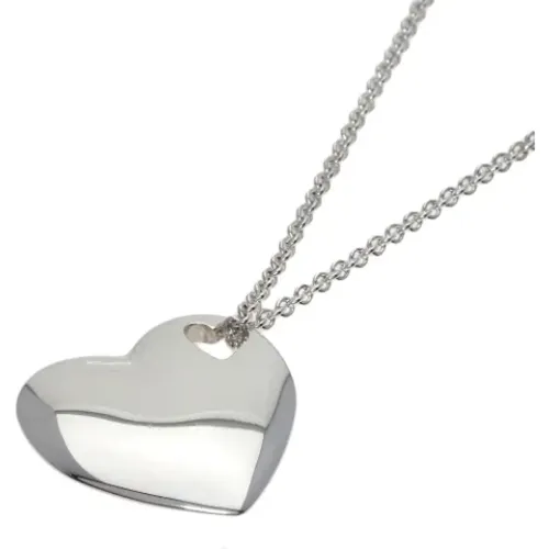 Pre-owned Jewellery, female, , Size: ONE SIZE Pre-owned Silver necklaces - Tiffany & Co. Pre-owned - Modalova