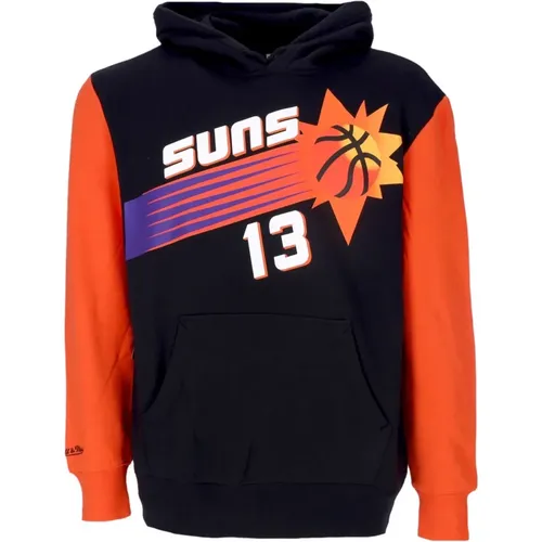 Hoodies, male, , Size: XL Steve Nash NBA Fashion Hoodie - Mitchell & Ness - Modalova