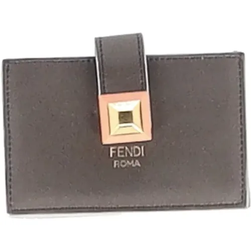 Pre-owned Wallets, female, , Size: ONE SIZE Pre-owned Leather wallets - Fendi Vintage - Modalova