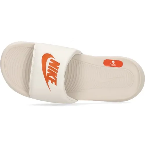 Comfortable Rubber Slippers with Textured Footbed , unisex, Sizes: 11 UK, 7 UK, 12 UK, 8 1/2 UK, 6 UK, 10 UK - Nike - Modalova