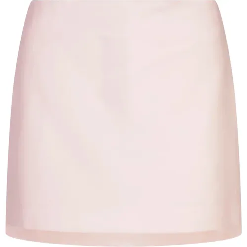 Adelchi1234 miniskirt with double layer , female, Sizes: S, 2XS - SPORTMAX - Modalova