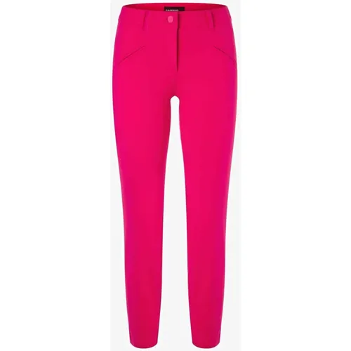 Chinos, female, , Size: XS Deep Fuchsia Chinos for Women - CAMBIO - Modalova