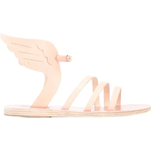 Iconic Leder Sandalen mit griechischen Flügeln - Ancient Greek Sandals - Modalova