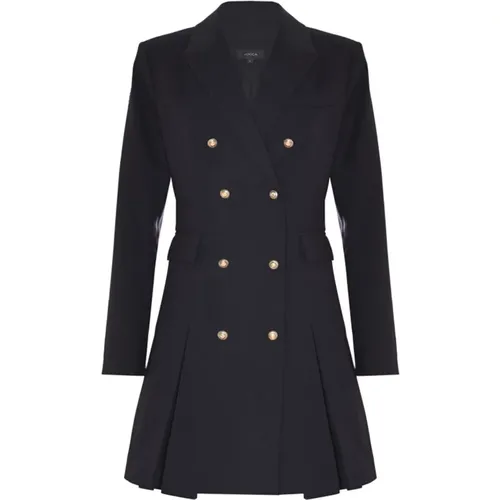 Elegantes Blazer-Kleid mit Falten , Damen, Größe: S - Kocca - Modalova