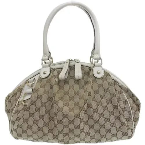 Pre-owned Handbags, female, , Size: ONE SIZE Pre-owned Canvas gucci-bags - Gucci Vintage - Modalova